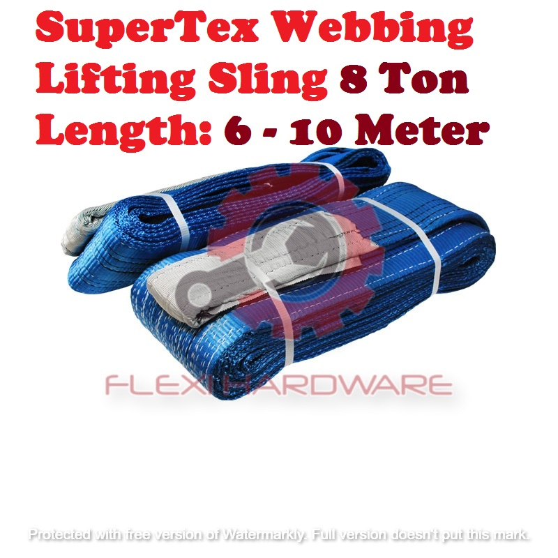 SuperTex Webbing Lifting Sling 8 Ton | Shopee Malaysia