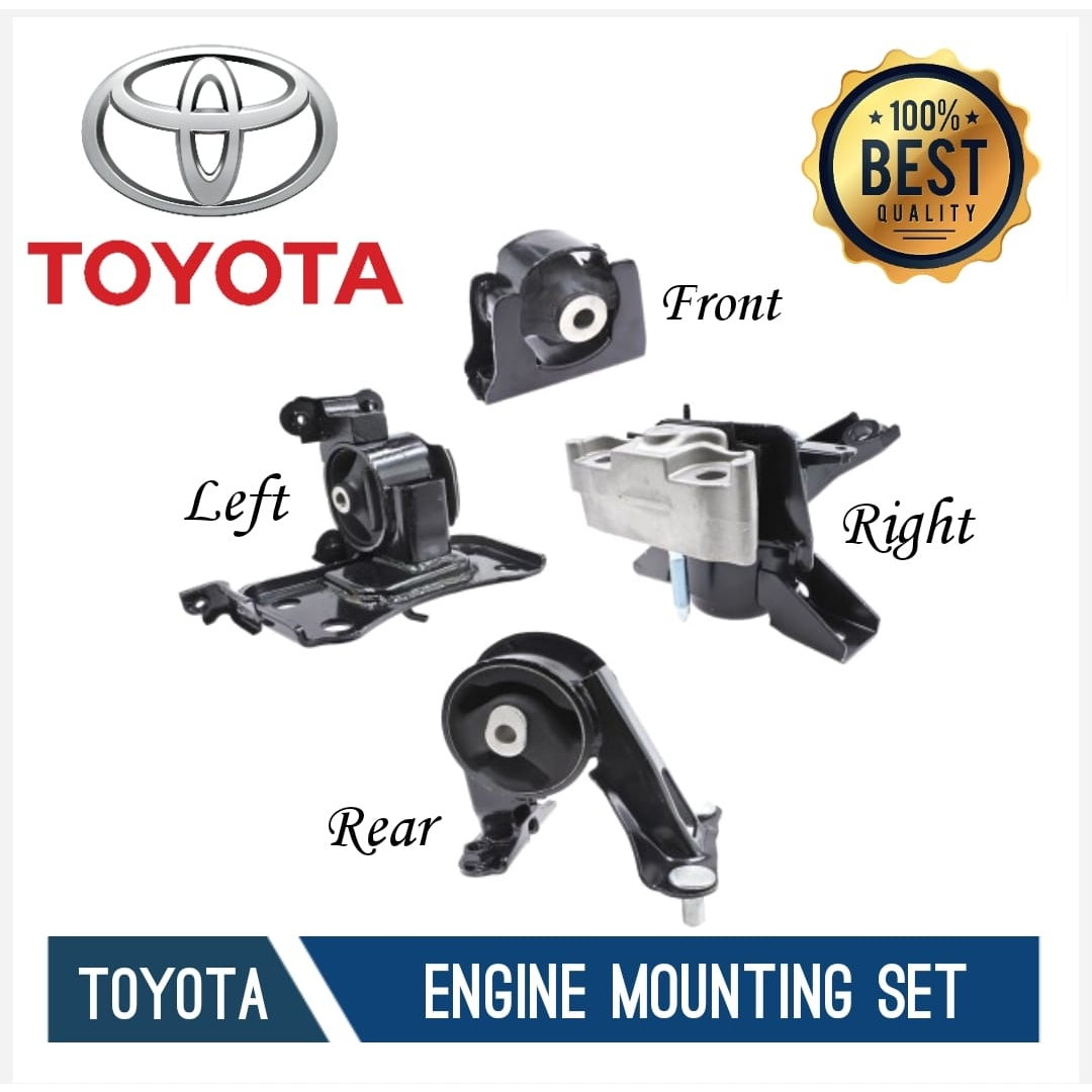 TOYOTA Engine Mounting Set for Toyota Estima 2.4L ACR50 2AZFE/ANH20