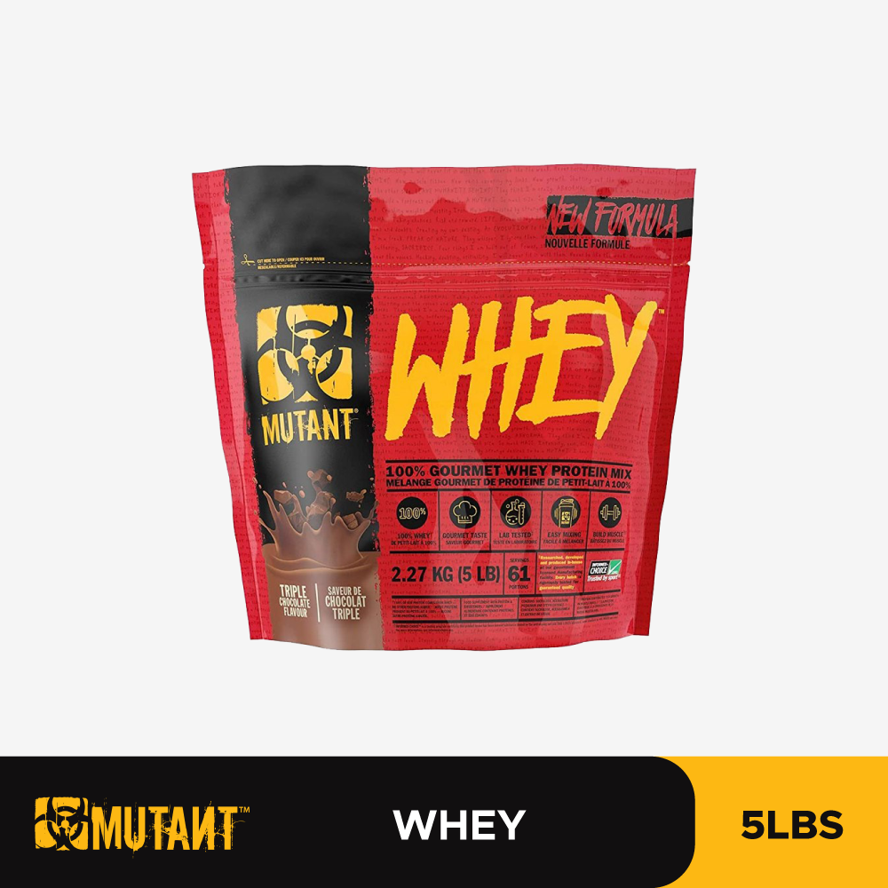 MUTANT WHEY 5LBS WHEY PROTEIN+CUTTING+MUSCLE GROWTH+MUSCLE RECOVER