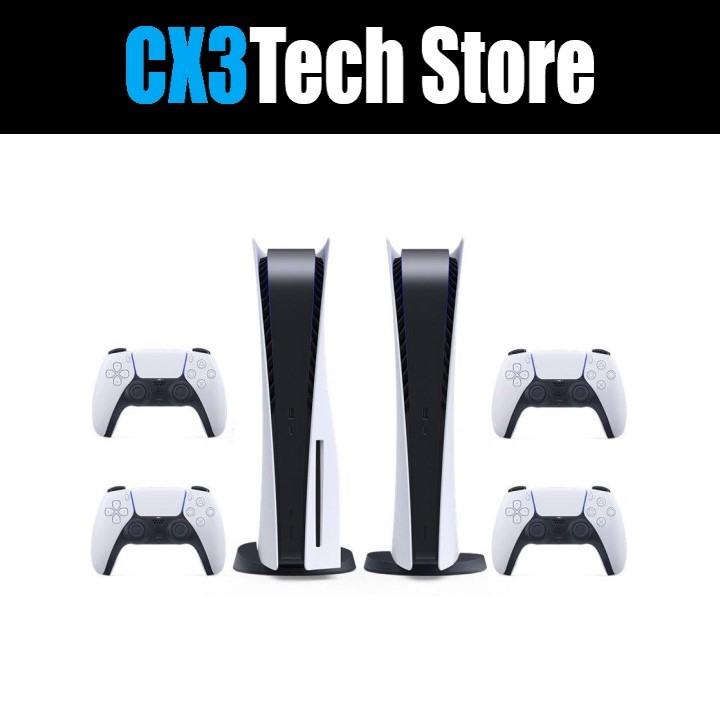 SONY PS5 PlayStation 5 Console Two DualSense Bundle (Sony Malaysia