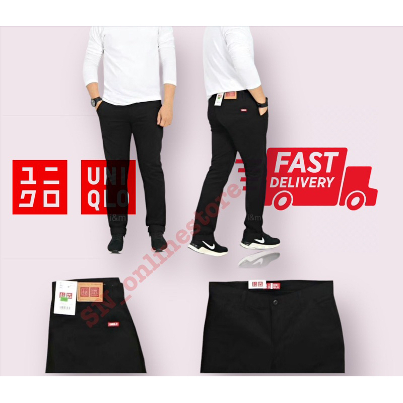 SELUAR SLACK SLIM FIT UNIQLO STRETCHABLE 2840 ready stock FAST