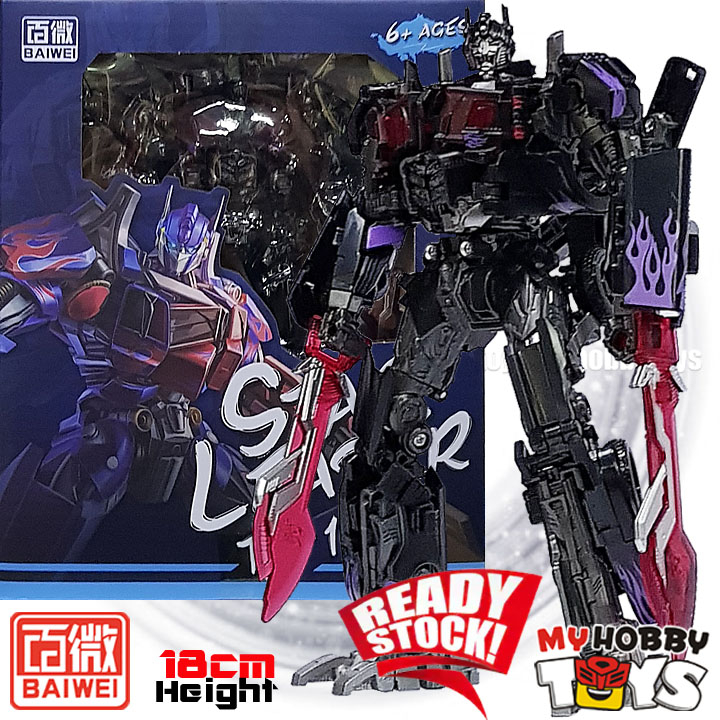 BAIWEI Transformable Robot - TW1022B Star Leader Nemesis Prime ( KO ...
