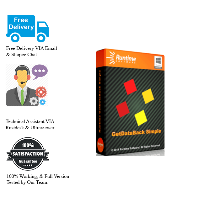 Runtime GetDataBack Pro 5 2023 Full Version | Shopee Malaysia