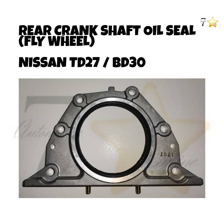 NISSAN TD27 / BD30 REAR CRANKSHAFT OIL SEAL (FLYWHEEL) OIL SEAL WITH