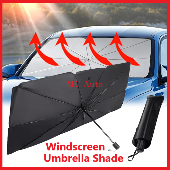 Car Sunshade Umbrella SunShade Umbrella Windscreen Sun Shade Front