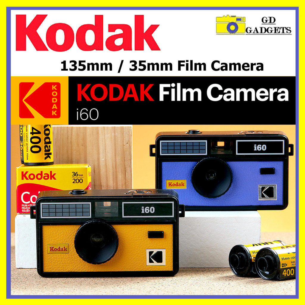 KODAK 35mm / 1356mm Reusable Film Camera i60 (Vintage Camera) Compact