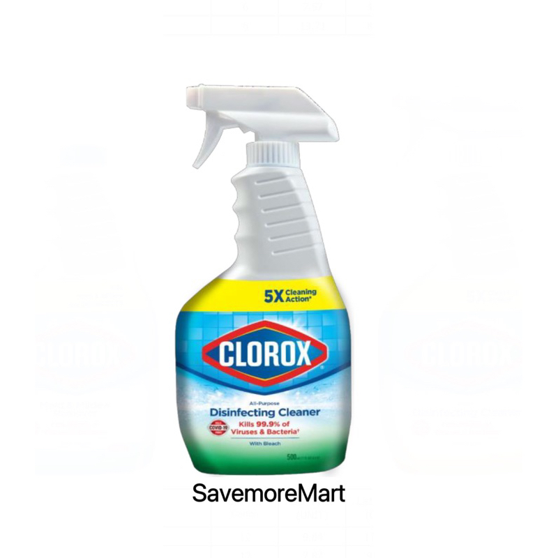 Clorox AllPurpose Disinfecting Cleaner With Bleach 500ML Shopee Malaysia