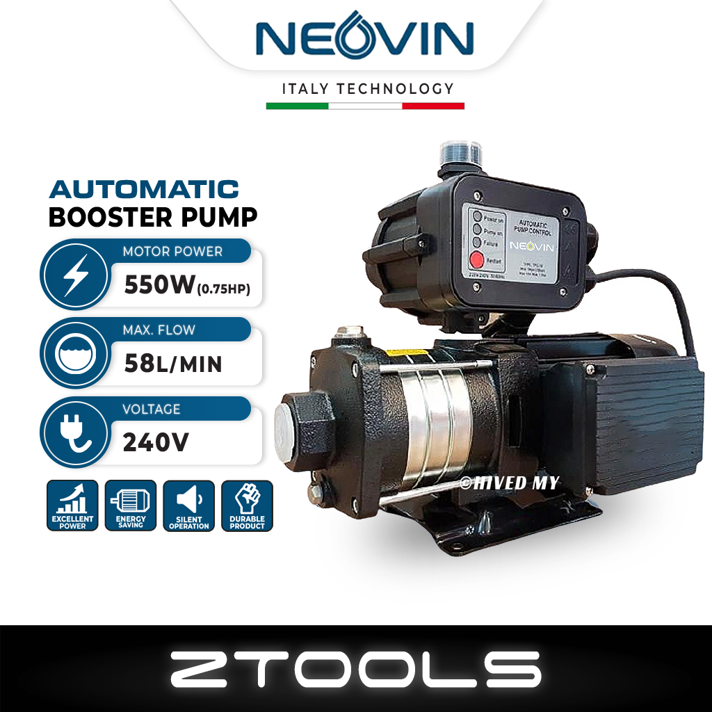 Super Silent Neovin Ch M Automatic Booster Pump Hp Hp Hp Hp Home Water Pump Pam