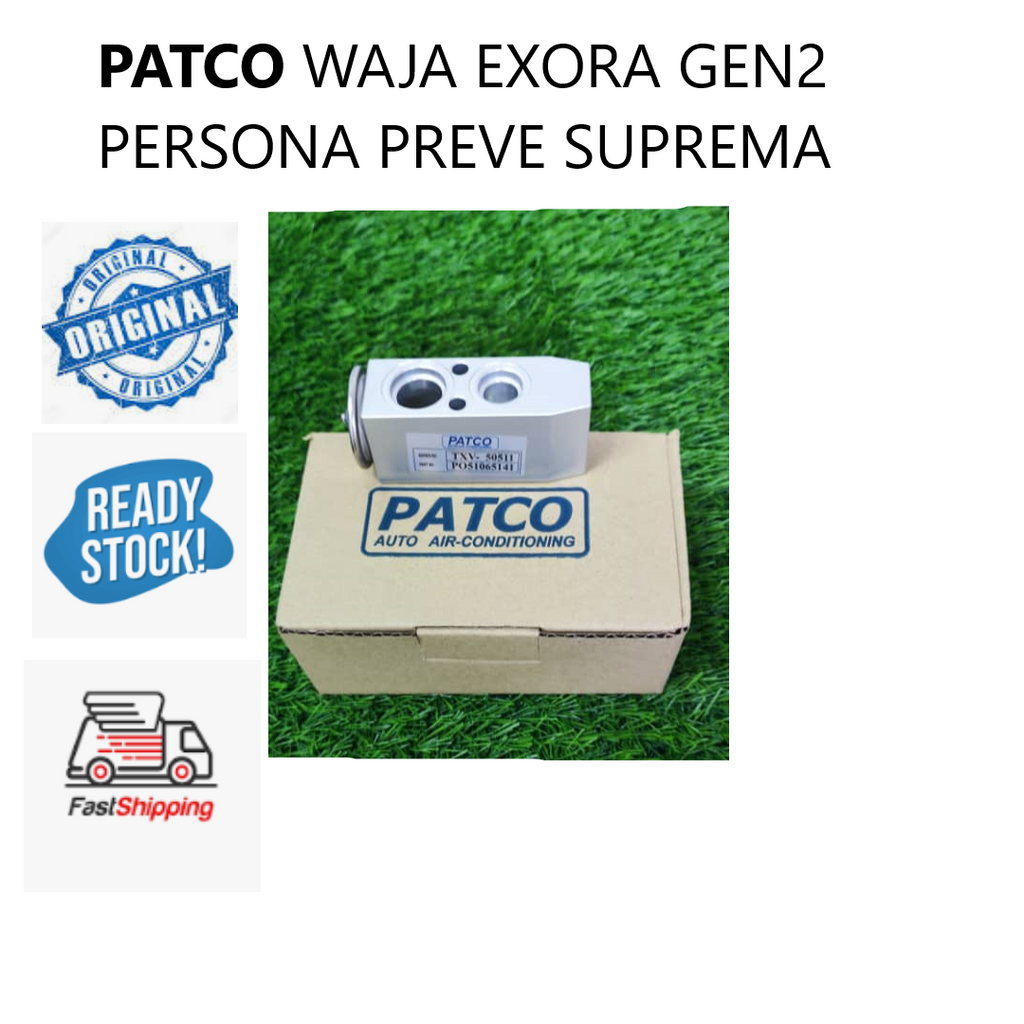 PATCO AIR COND EXPANSION VALVE Proton Gen2 Exora Waja Preve Patco