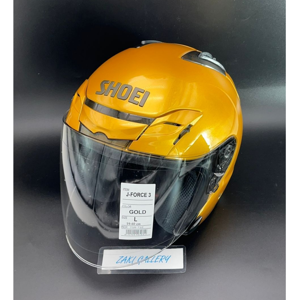 HELMET SHOEI J-FORCE 3 / JF3 / VISOR CJ1 (MATTE BLACK / BLUE