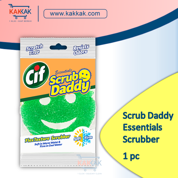 Scrub Daddy® Scrub Mommy Essentials® Mini Dual-Sided Design w/ FlexTexture®  and ResoFoam® Pink