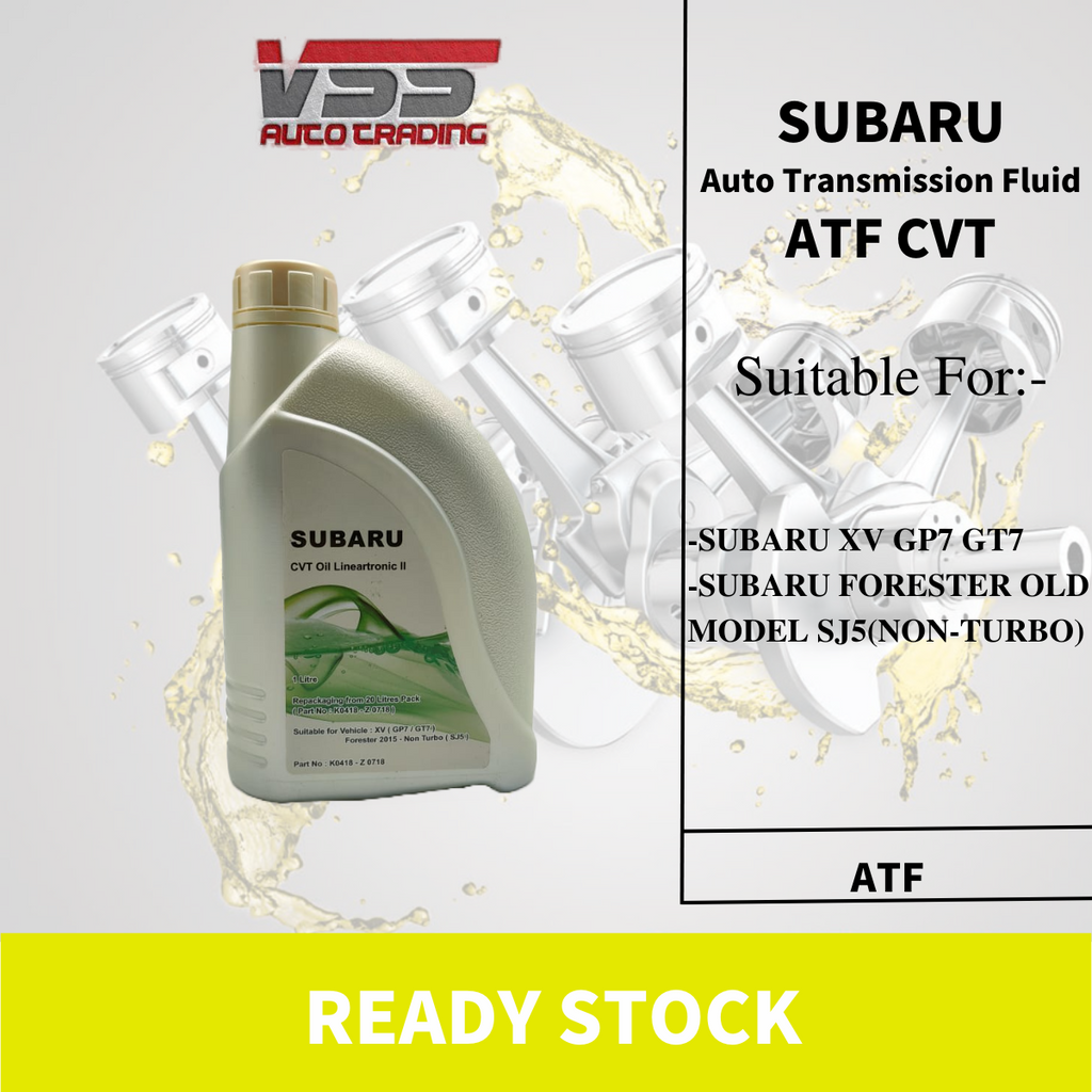 Subaru ATF CVT 1L Subaru XV GP7 GT7 Forester SJ5 Lineartronic Auto ...