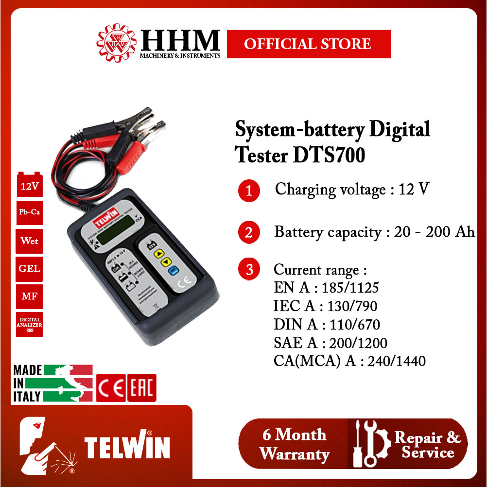 TELWIN] System-Battery Digital Tester - DTS700