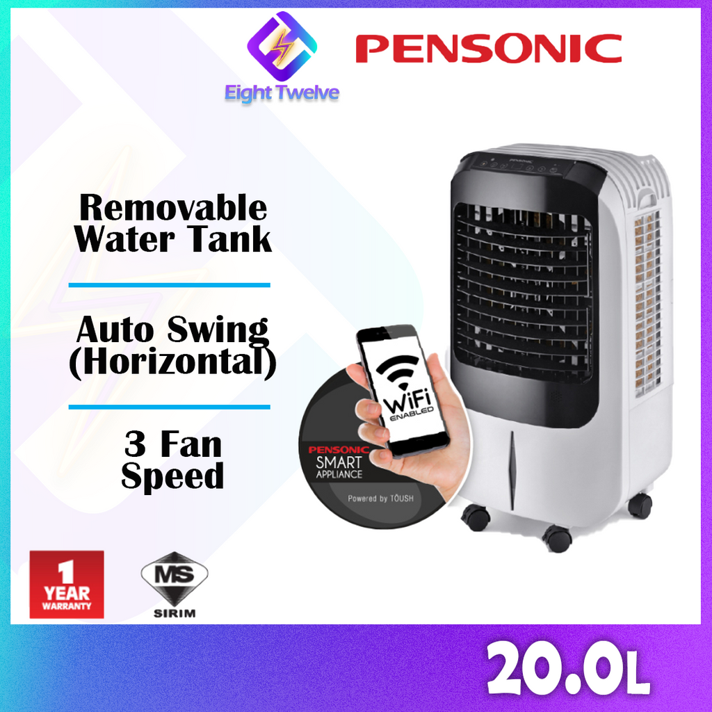 20L PENSONIC Air Cooler Penyejuk Udara Wifi Connect PAC304IW