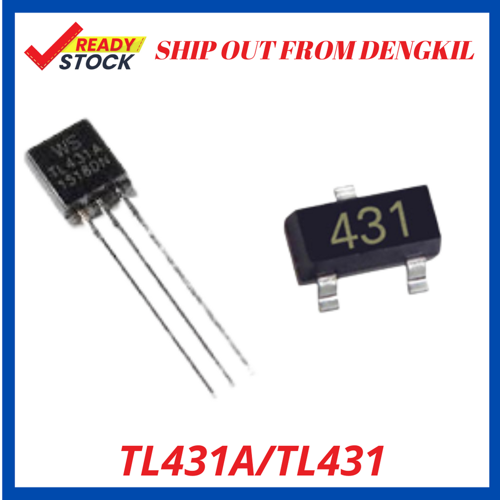 TL431 431 TL431A KIA431 (SMD12) READY STOCK | Shopee Malaysia