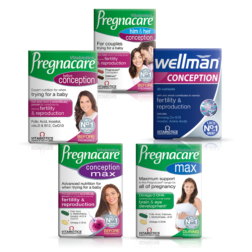Vitabiotics Pregnacare Him & Her or Her Max Wellman Before Conception Pregnancy Shopee Malaysia