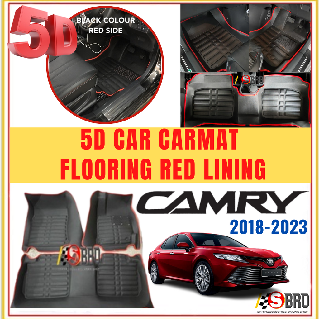 Toyota Camry 20182022 5D Carpet Car Mat Floor Mat OEM Karpet Car