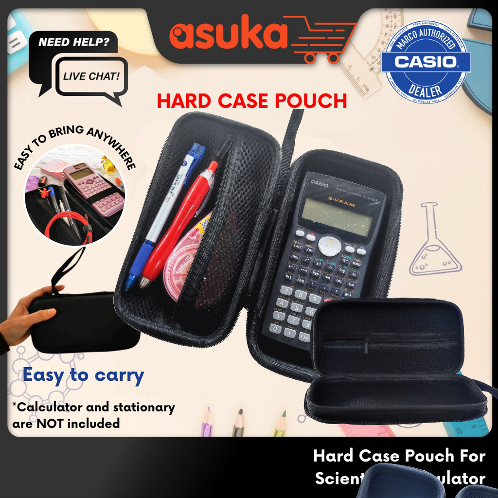 Scientific Calculator Hard Case Pouch Case Bag Protective Shopee Malaysia