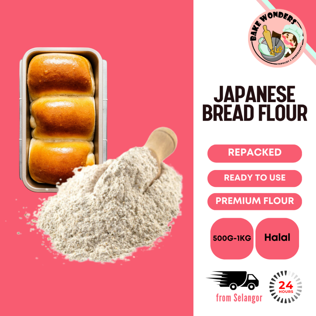 Japanese Bread Flour/Tepung Roti/Bread Flour (500g/1kg) Shopee Malaysia