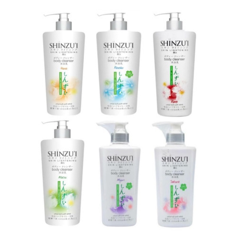 SHINZU’I SKIN LIGHTENING | BODY CLEANSER [ 500 ml ] HERBA MATSU OIL ...