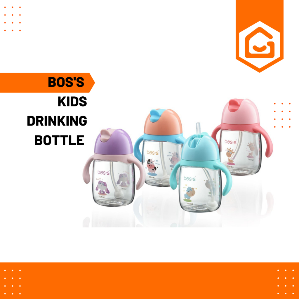 READY STOCK BOS'S KIDS DRINKING BOTTLE BOTOL MINUMAN KANAK KANAK 320ML ...