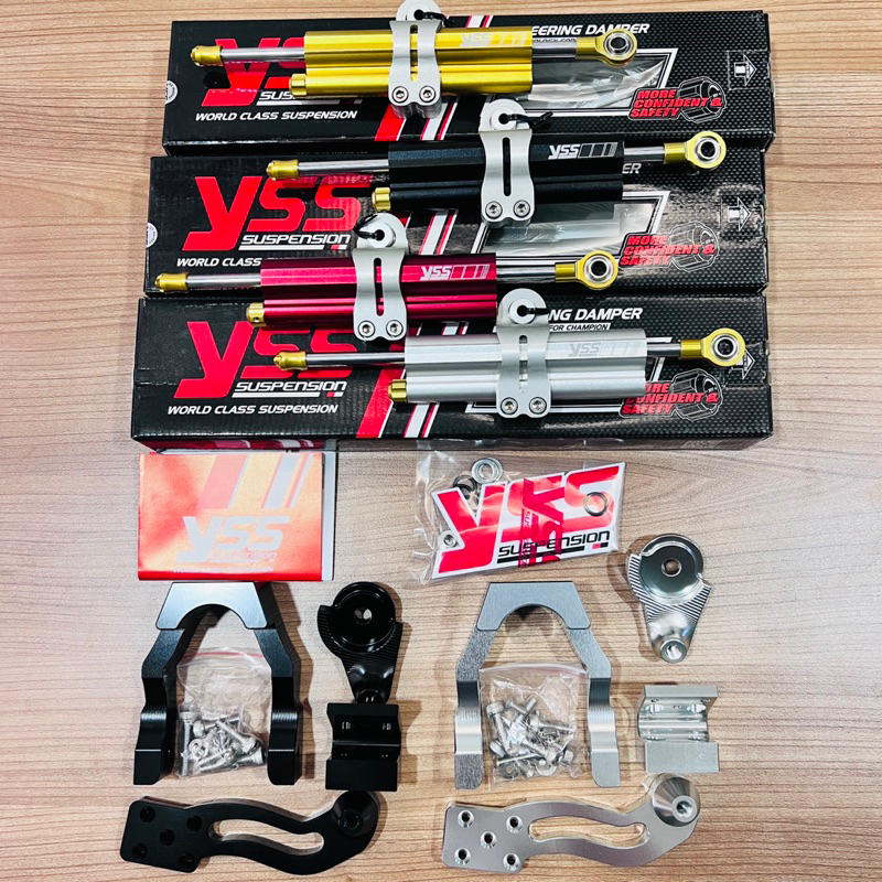100 ORI THAI YSS STEERING DAMPER CLAMP A / CLAMP B PNP RXZ DAMPER