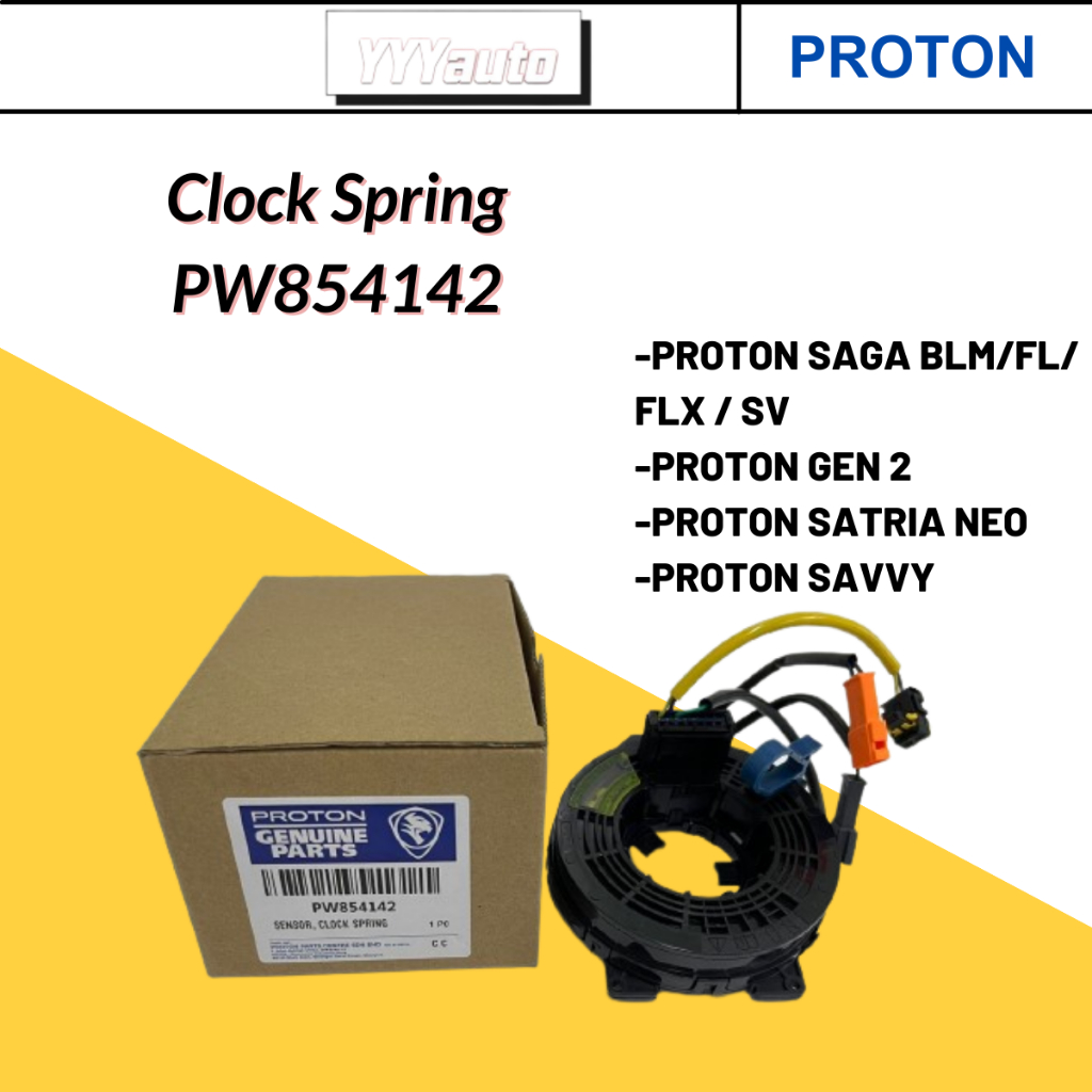 Original PROTON SAGA/FL/FLX/SV/BLM/GEN2/SATRIA NEO/SAVVY Airbag spira ...