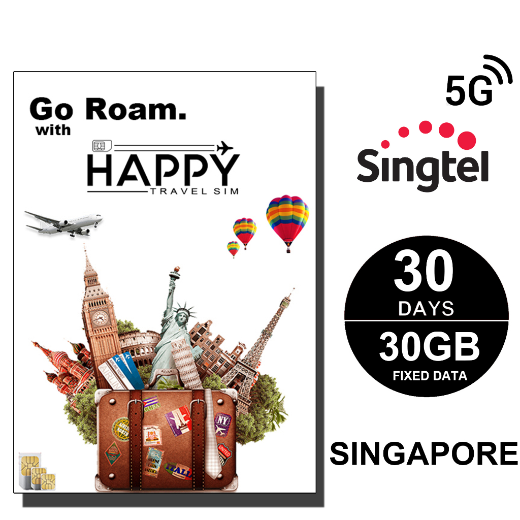 Singapore Travel Sim Card, Singapore Sim Card Shopee Malaysia