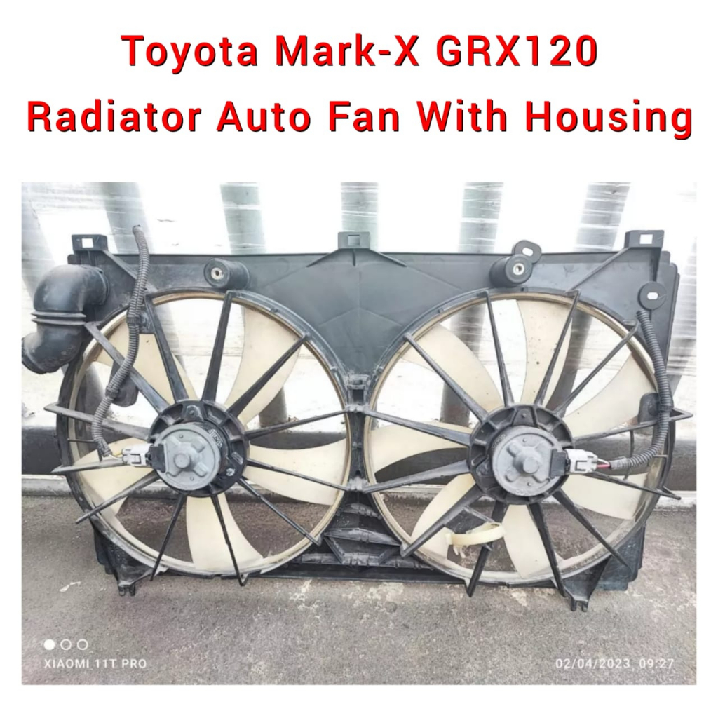 🇯🇵🇯🇵 Kipas / Auto / Radiator Fan Toyota Mark X GRX120 2004 - 2009 Auto ...