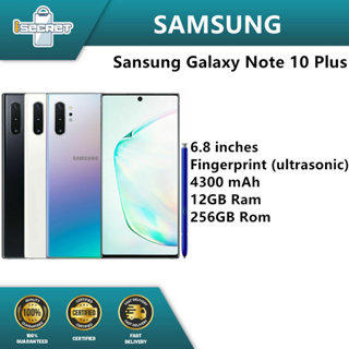 Samsung Galaxy Note 10 Plus - 12GB RAM - 256GB ROM - 6.8 Inches