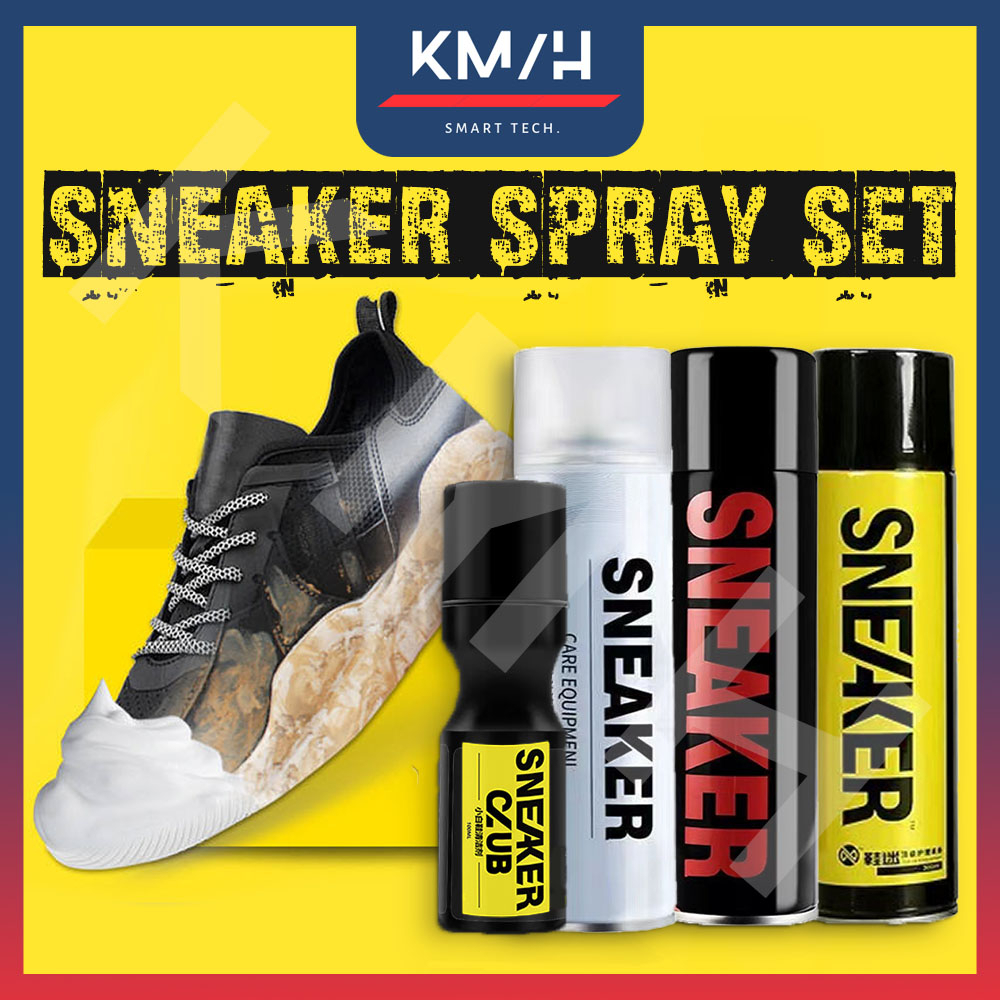 [FREEGIFT] 4in1 SNEAKER White Shoe Cleaning Set Whitening Brush Shoes