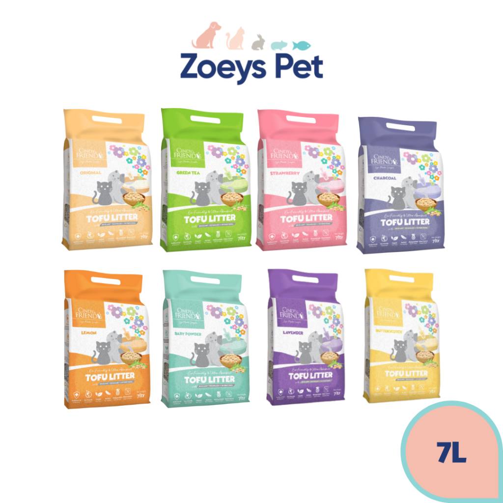 Cindy & Friends Tofu Litter / Prisco Tofu Litter 7L Cat Litter