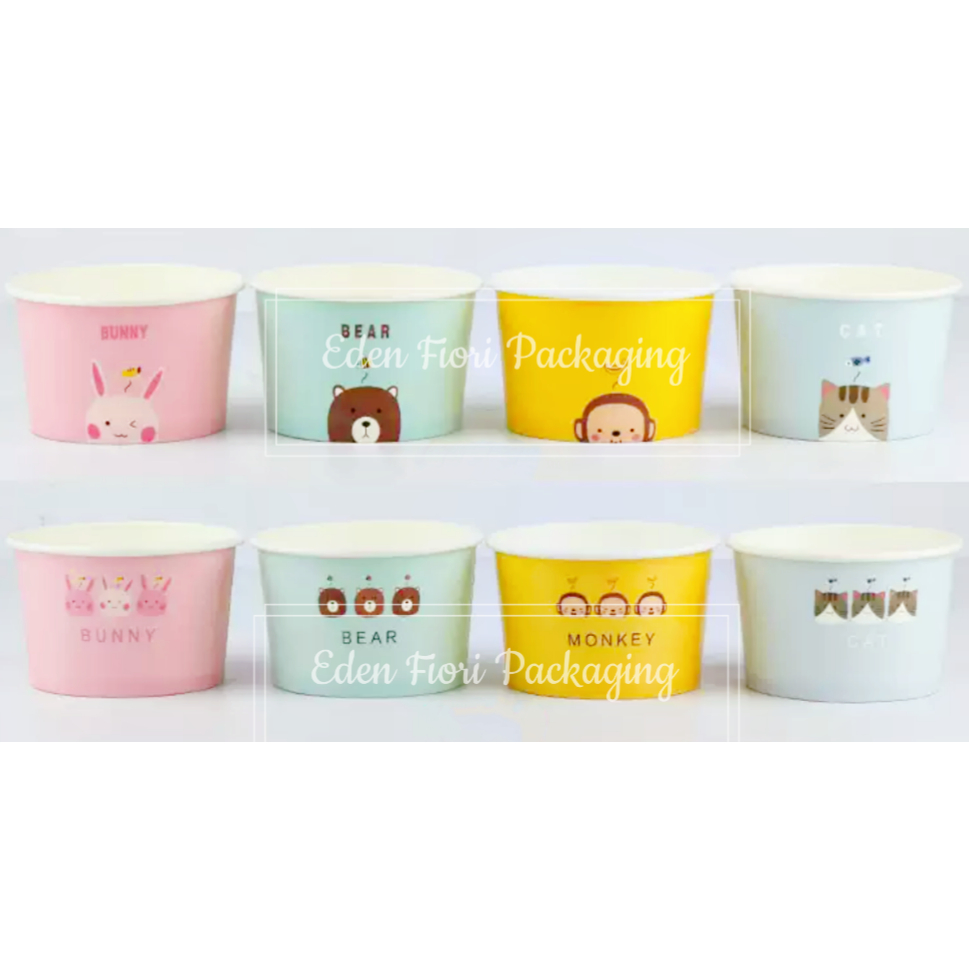 [50pcs] Disposable Paper Bowl /Oden/ Soup Cup suitable for Hot Soups ...