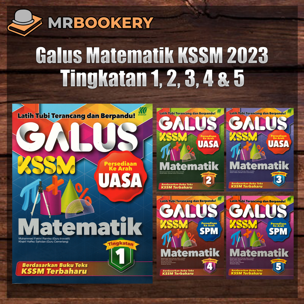 [MrBookery] Buku Latihan  Galus Matematik KSSM PT3 & SPM Tingkatan 1