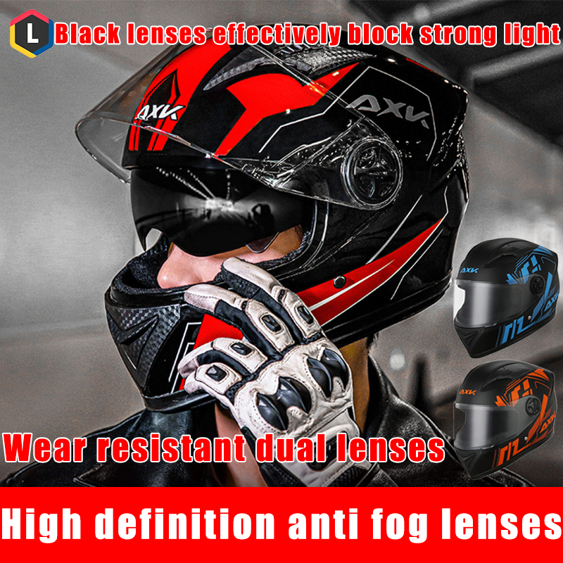 【quality assurance】Motorcycle Helmet.Double Lens Motorcycle Helmet High