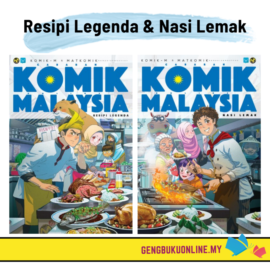 Komik M Cabaran Komik Online Malaysia Ckom Resipi Legenda And Nasi Lemak Shopee Malaysia