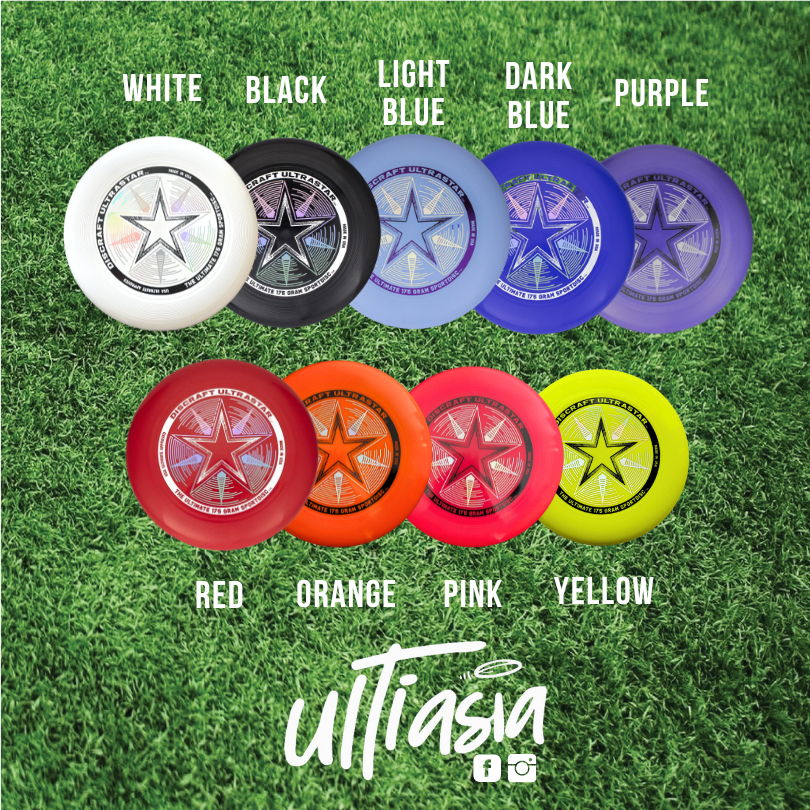Official 175g DISCRAFT Ultrastar Ultimate Frisbee Disc Choose your color (ready stock