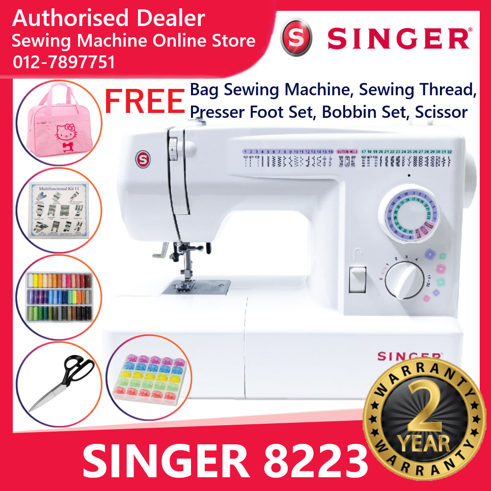 🔥READY STOCK🔥 Singer 8223 Mechanical Sewing Machine / Mesin Jahit