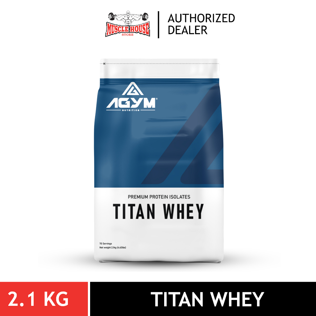 Titan Whey, 70 Servings (2.1KG) Protein, Halal Whey Protein Powder
