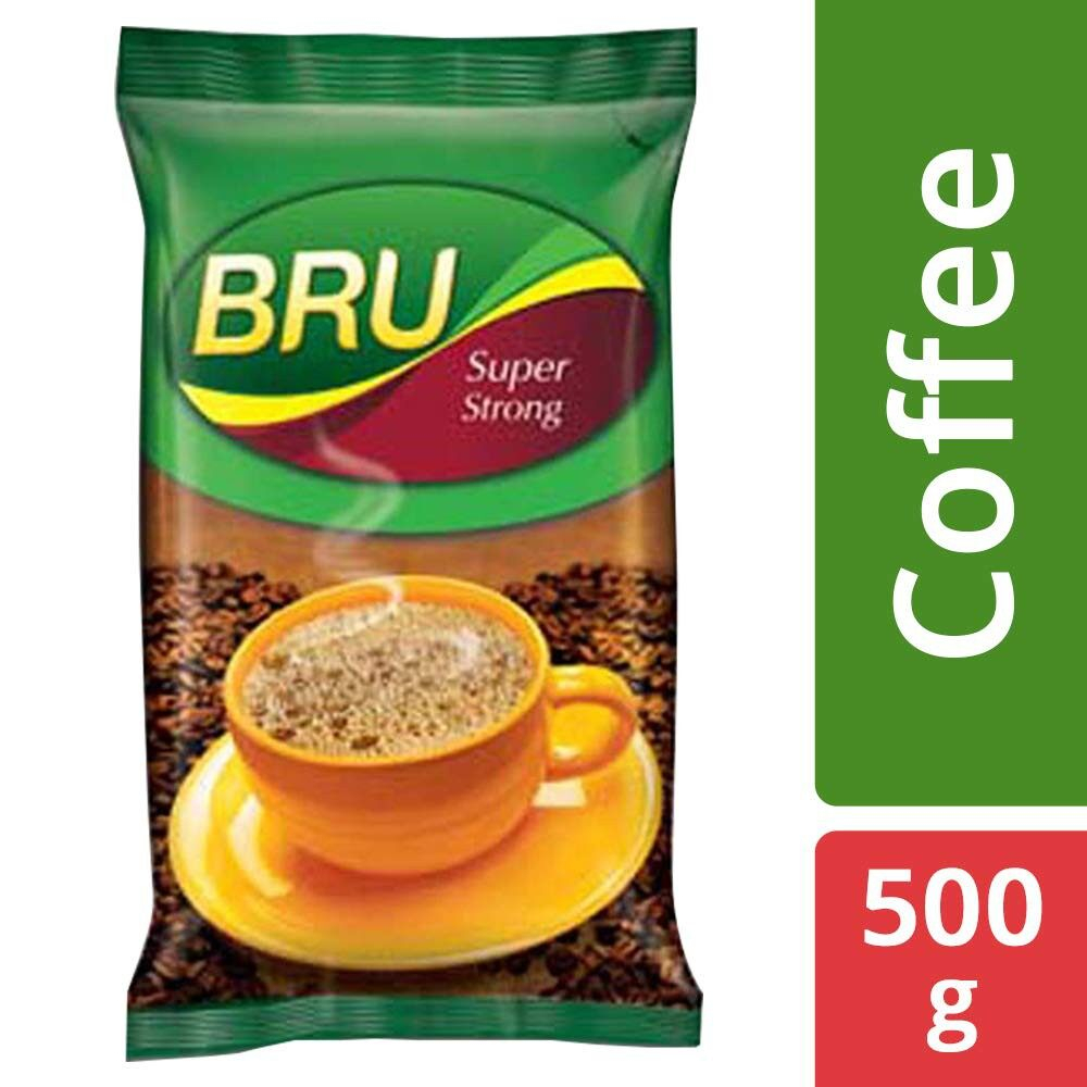 Bru Coffee Kopi Original Strong Refill 500g Shopee Malaysia