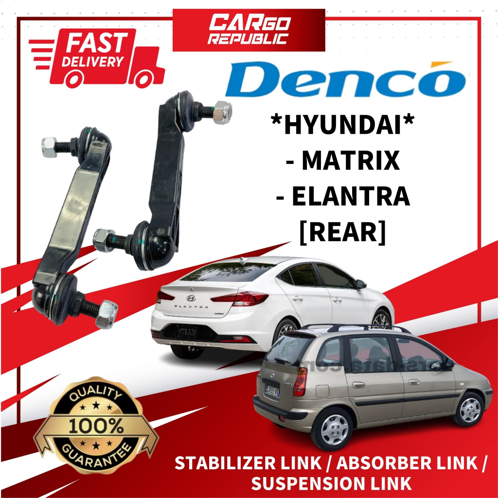 Stabilizer Link / Absorber Link / Suspension Link Denco Hyundai Matrix ...