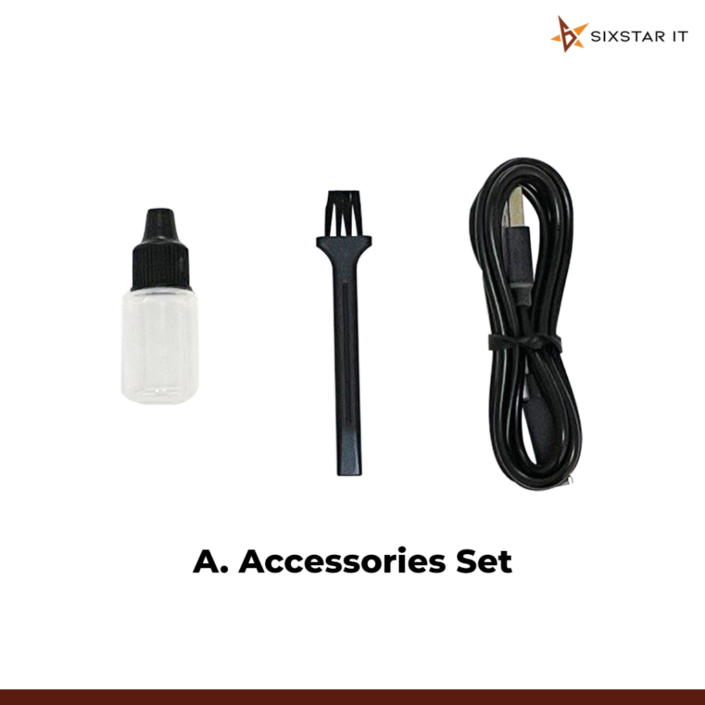 Enchen Hair Clipper Electric Cutter Accessories and Cleaning Tools