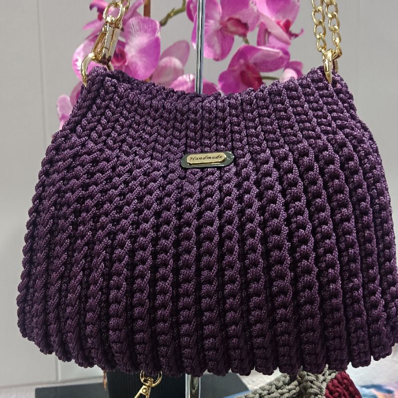 Bag Kait Crochet Beg Handmade Shopee Malaysia