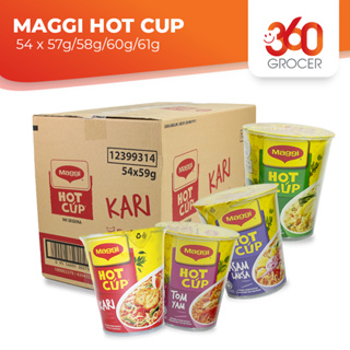 Mama Instant Cup Noodles Spicy Cheese Flavour 63g X 6pcs.