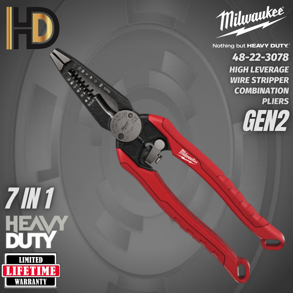 Milwaukee Combination Wire Pliers / GEN3 7 IN 1 Combination Pliers