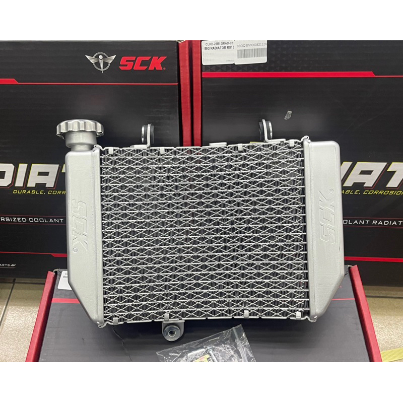SCK RACING RS150 RSX150 Big Capacity Radiator 500ml Racing Spec Big ...