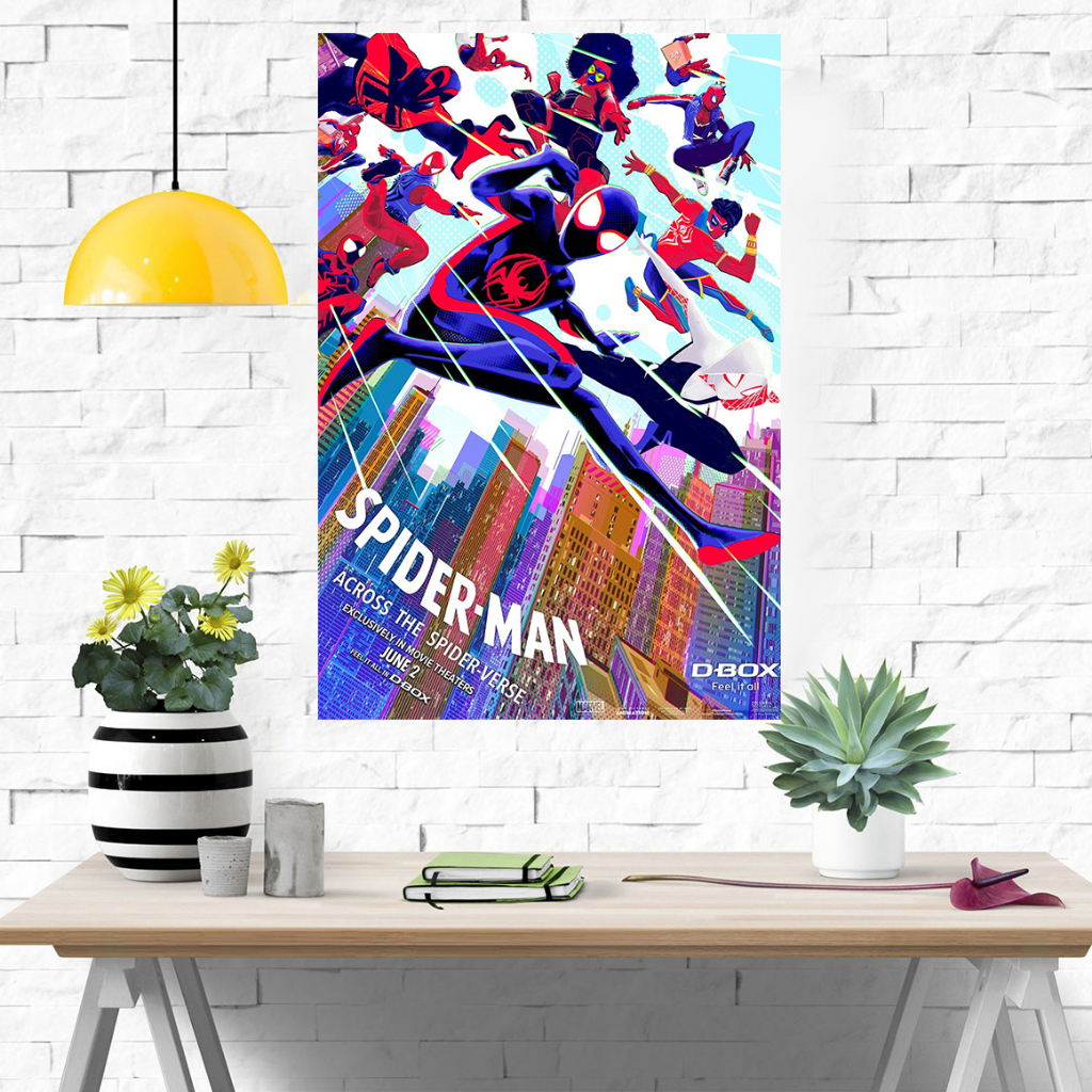 Spider-Man: Across the Spider-Verse A3 Poster & A3 Frame Wall ...