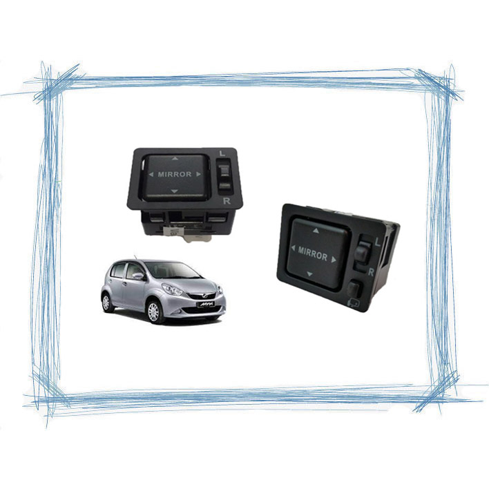 {JS} ORIGINAL PERODUA MYVI, VIVA, AXIA, ALZA & BEZZA SIDE MIRROR SWITCH