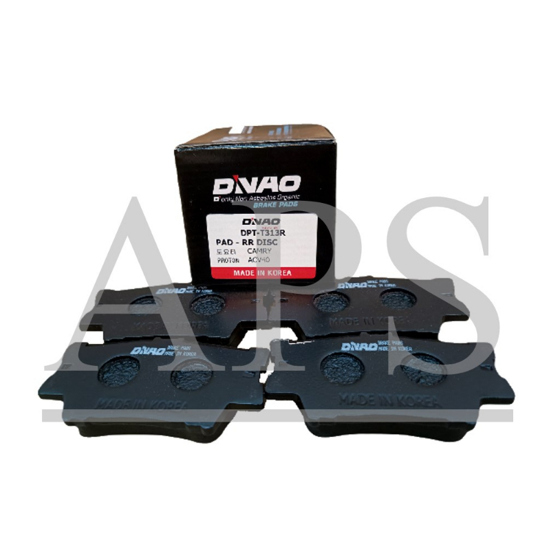 TOYOTA CAMRY ACV40 REAR DNAO ORIGINAL BRAKE PAD (MADE IN KOREA ...