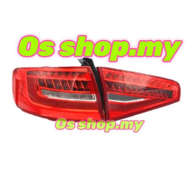 AUDI A4 B8.5 Facelift 2013 2016 Rear Taillamp Trunk Lid Back Up